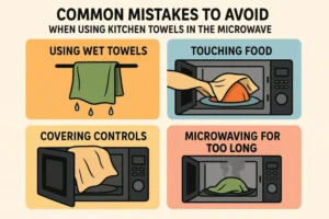 Common Mistakes to Avoid When Using Kitchen Towels in the Microwave