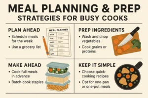 Meal Planning and Prep Strategies for Busy Cooks