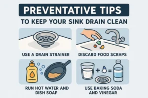 Preventative Tips to Keep Your Sink Drain Clean