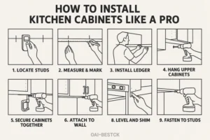 Step-by-Step Guide to Installing Kitchen Cabinets Like a Pro