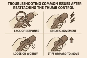 Troubleshooting Common Issues After Reattaching the Thumb Control