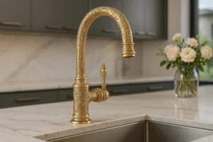 Benefits of a Gold Kitchen Faucet