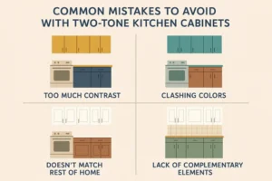 Common Mistakes to Avoid with Two Tone Kitchen Cabinets