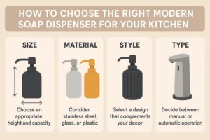 How to Choose the Right Modern Soap Dispenser for Your Kitchen