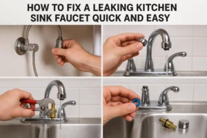 How to Fix a Leaking Kitchen Sink Faucet Quick and Easy