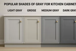 Popular Shades of Gray for Kitchen Cabinets