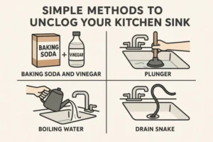 Simple Methods to Unclog Your Kitchen Sink
