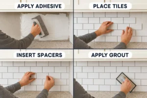 Specific Kitchen Backsplash Installation Techniques