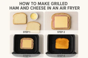 Step-by-Step Guide How to Make Grilled Ham and Cheese in an Air Fryer