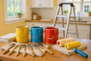 Supplies You’ll Need to Repaint Kitchen Cabinets