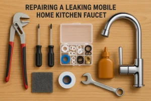 Tools and Materials You’ll Need for Repairing a Leaking Mobile Home Kitchen Faucet