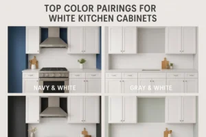 Top Color Pairings for White Kitchen Cabinets