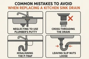 Common Mistakes to Avoid When Replacing a Kitchen Sink Drain
