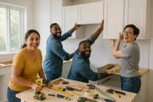 Installing Your Kitchen Cabinets