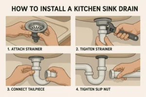 Step-by-Step Guide to Installing a Kitchen Sink Drain