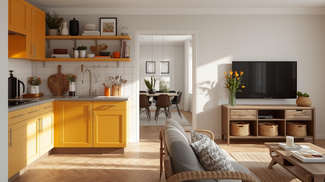 Must-Try Home Organization Ideas for Kitchen and Living Room