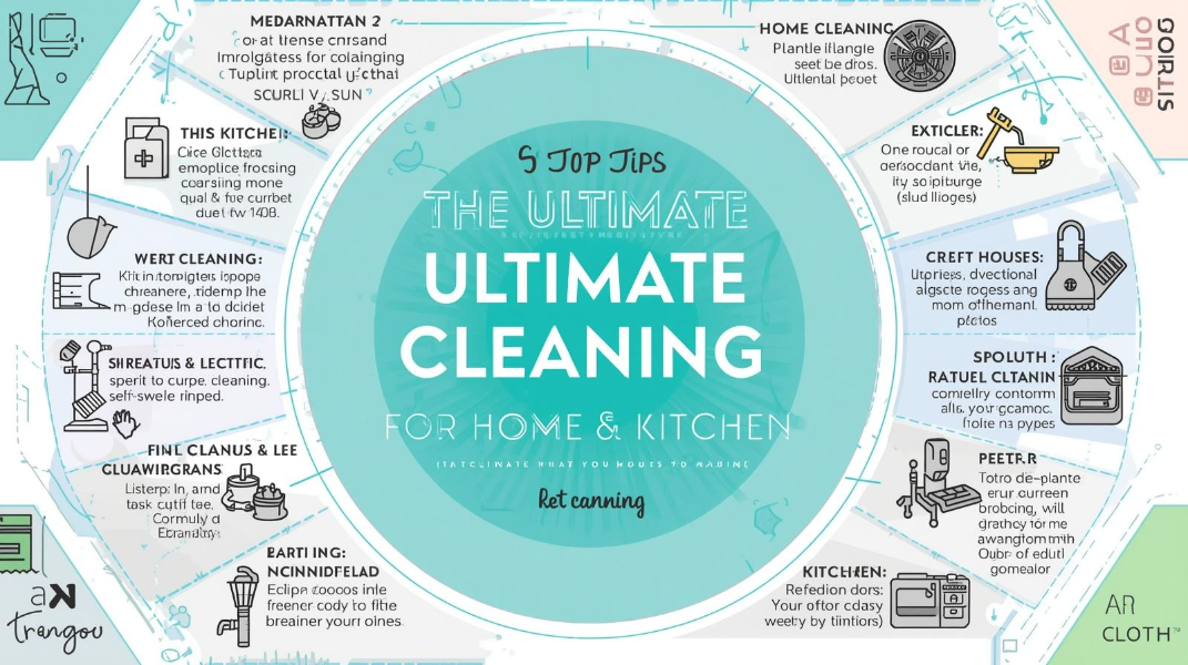 Ultimate Cleaning Guide for Home & Kitchen
