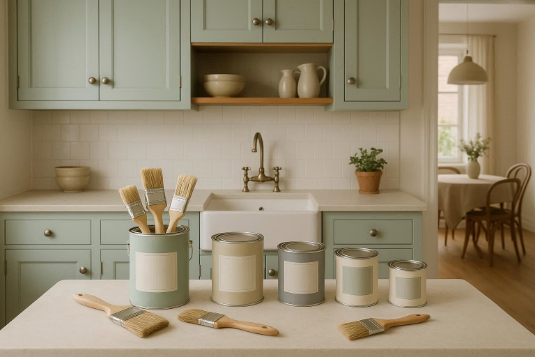 what paint is recommended for kitchen cabinets