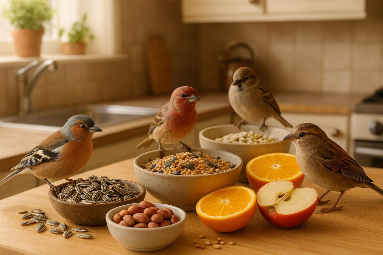 what to feed birds from the kitchen