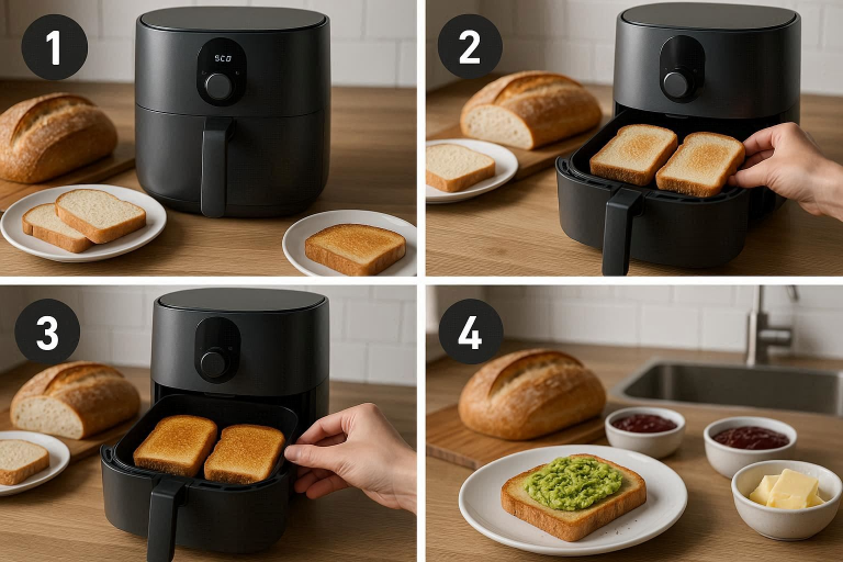 How to Make Toast in Air Fryer