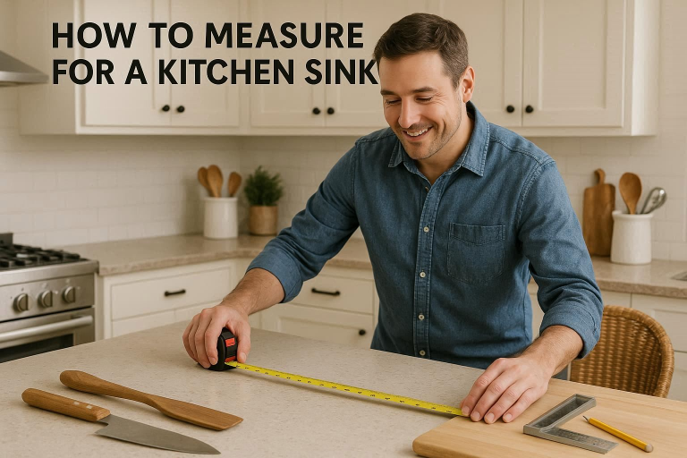 How to Measure for a Kitchen Sink