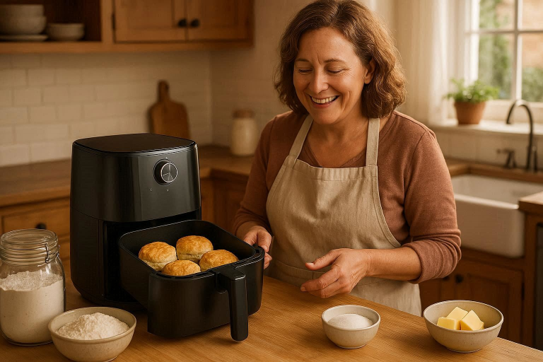 can you cook biscuits in an air fryer