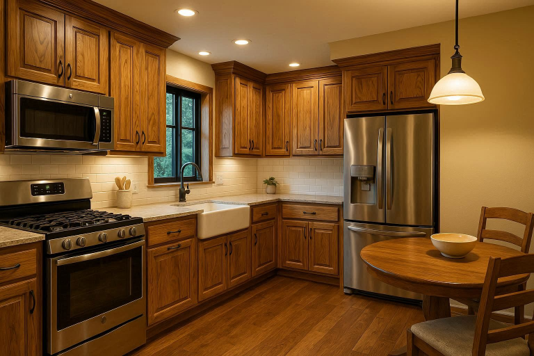 hickory kitchen cabinets