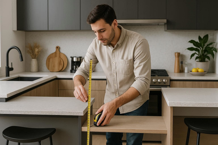 how tall are kitchen counters