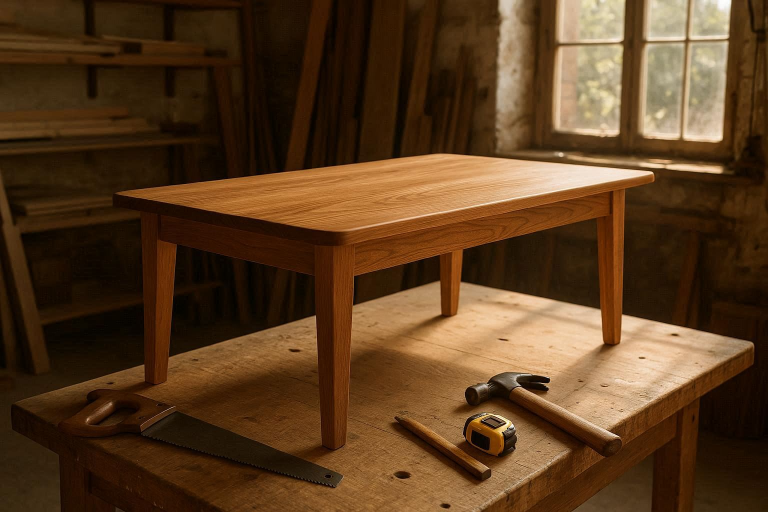how to make a kitchen table