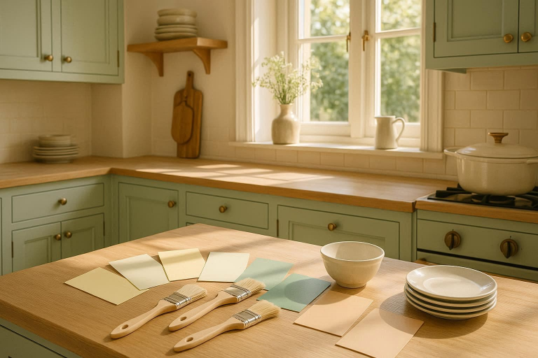 what type of paint to paint kitchen cabinets