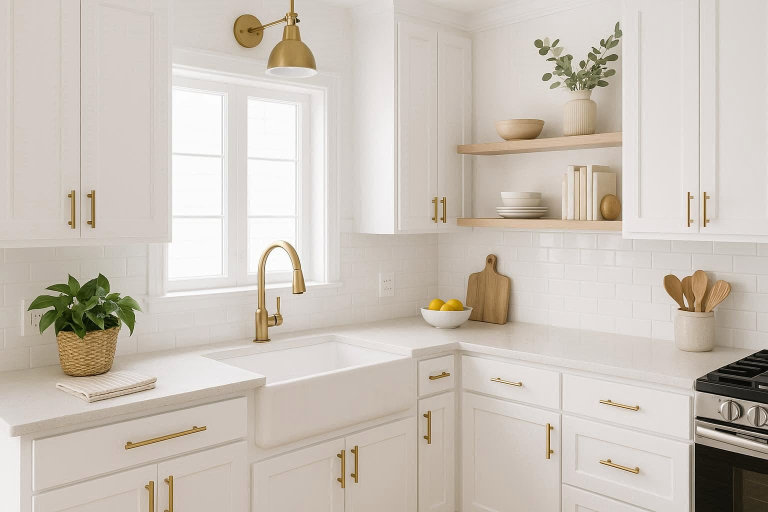 white kitchen cabinets decorating ideas