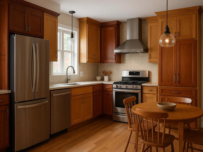 wood colors for kitchen cabinets
