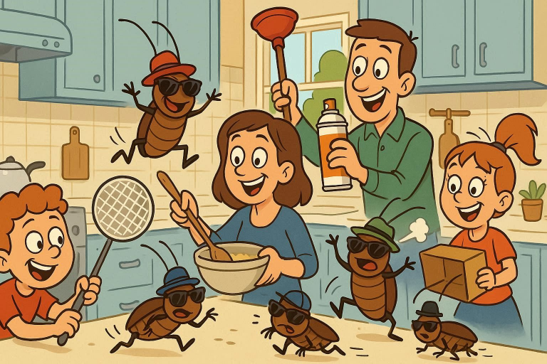 How to Get Rid of Roaches in Your Kitche