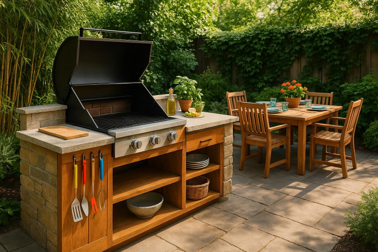 How to Make an Outdoor Kitchen