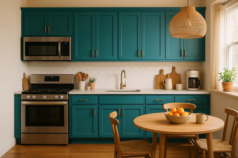 how much to repaint kitchen cabinets