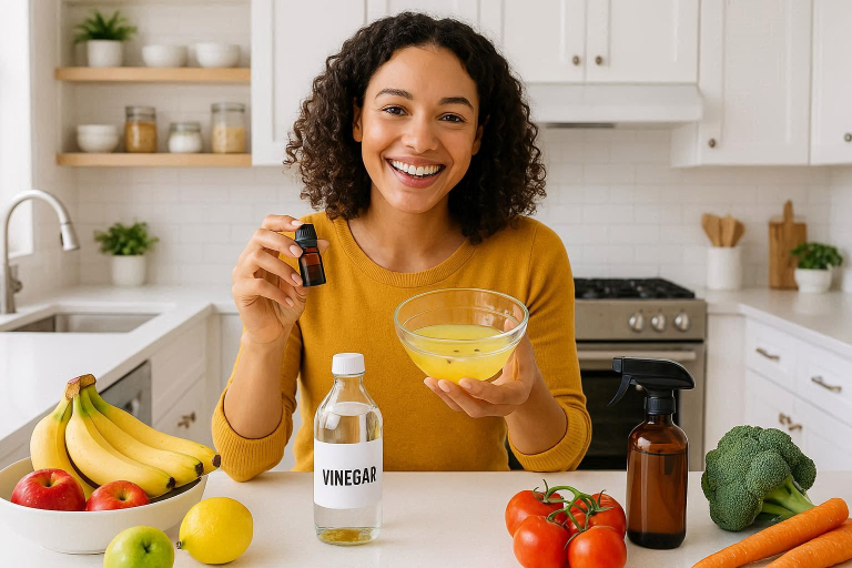 how to get rid of gnats in the kitchen