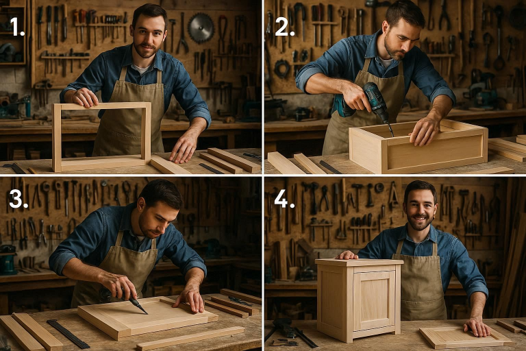 how to make kitchen cabinets