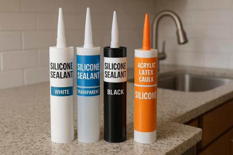 what silicone to use for kitchen sink