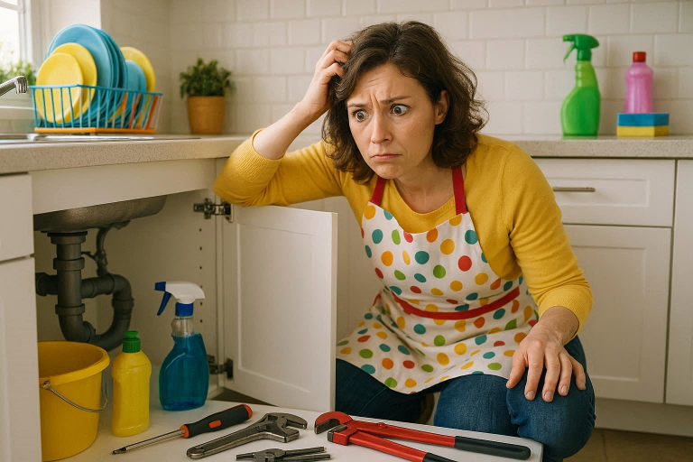 what to do if your kitchen sink is clogged