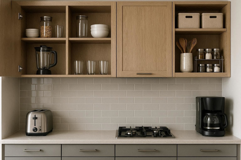 where to store kitchen appliances