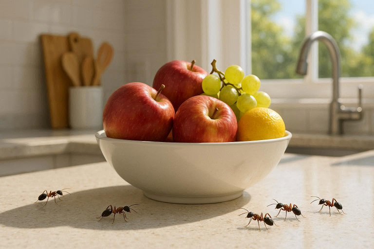 why am i getting ants in my kitchen