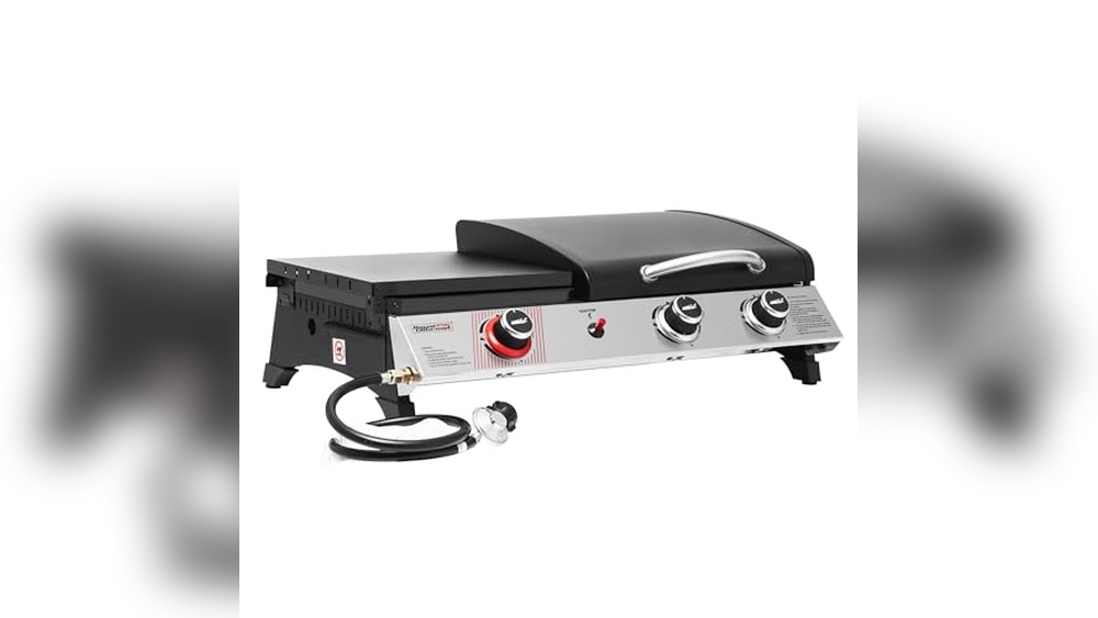 best gas grill and griddle combo with lid