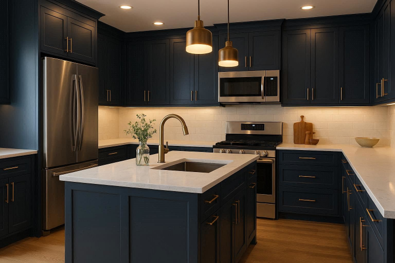what is the most popular kitchen cabinet color right now