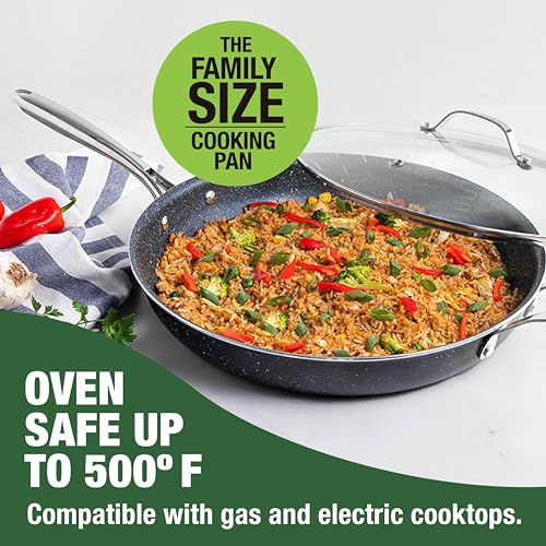 Best 14-Inch Nonstick Frying Pan With Lid