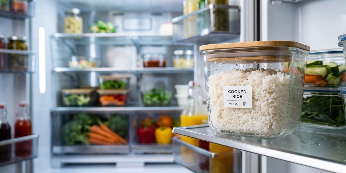 how long is cooked rice good for in the refrigerator