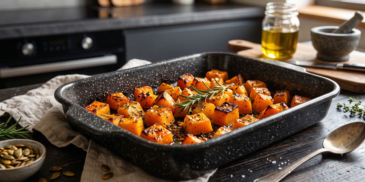 how to cook butternut squash in the oven