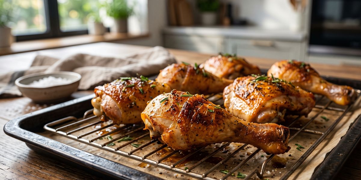 how to cook chicken legs in the oven