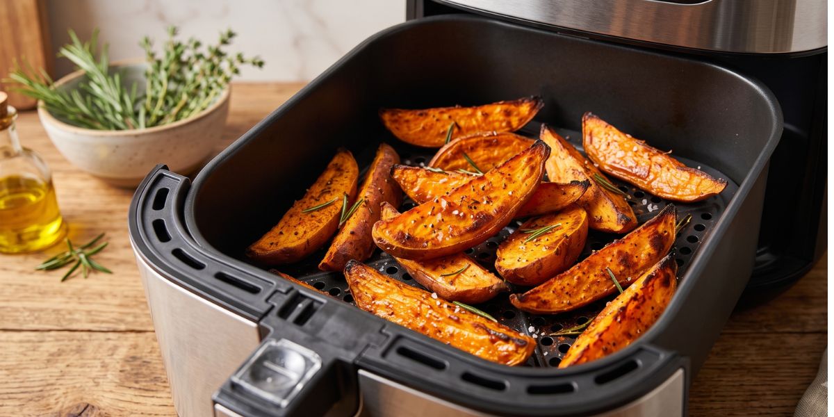 how to cook sweet potatoes in air fryer